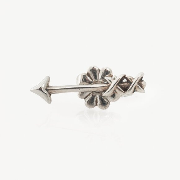 Tiffany & Co. Paloma Picasso Love Arrow 925 Sterling Silver Stud Earring - Picture 1 of 4